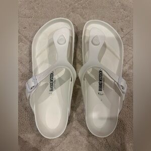 Birkenstock Classic White Thong Sandals